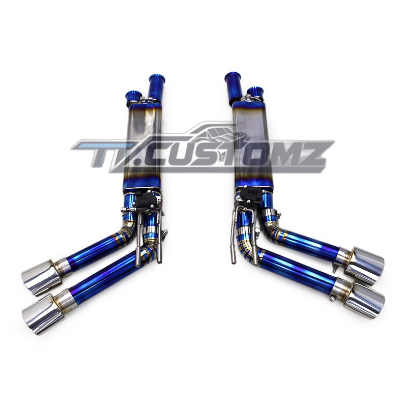 Mercedes G63 (W463 / W464) CAT-BACK EXHAUST SYSTEM (VALVETRONIC) TITANIUM / STAINLESS STEEL