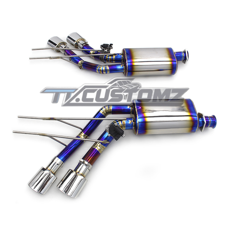 Mercedes G63 (W463 / W464) CAT-BACK EXHAUST SYSTEM (VALVETRONIC) TITANIUM / STAINLESS STEEL