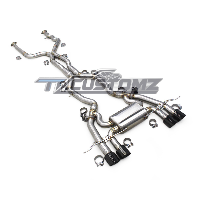 BMW M2 G87 CAT-BACK EXHAUST SYSTEM (VALVETRONIC) TITANIUM / STAINLESS STEEL