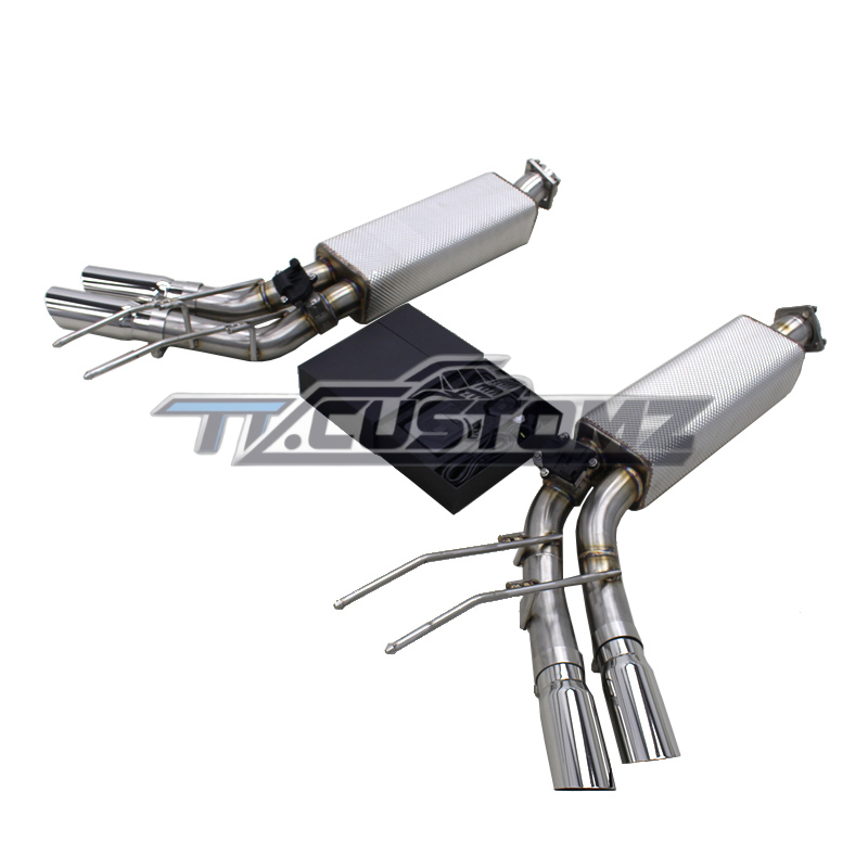 Mercedes G63 (W463 / W464) CAT-BACK EXHAUST SYSTEM (VALVETRONIC) TITANIUM / STAINLESS STEEL