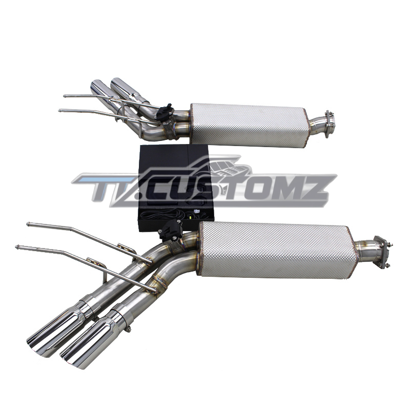 Mercedes G63 (W463 / W464) CAT-BACK EXHAUST SYSTEM (VALVETRONIC) TITANIUM / STAINLESS STEEL