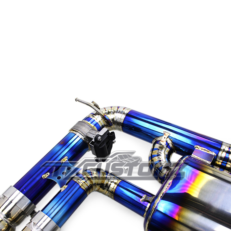 BMW X5M/X6M (F85,F86) CAT-BACK EXHAUST SYSTEM (VALVETRONIC) TITANIUM / STAINLESS STEEL