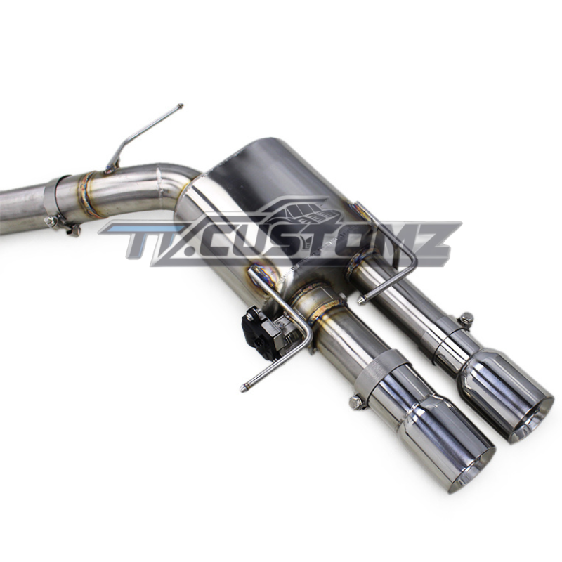 BMW M5/M6 E60 CAT-BACK EXHAUST SYSTEM (VALVETRONIC) TITANIUM / STAINLESS STEEL