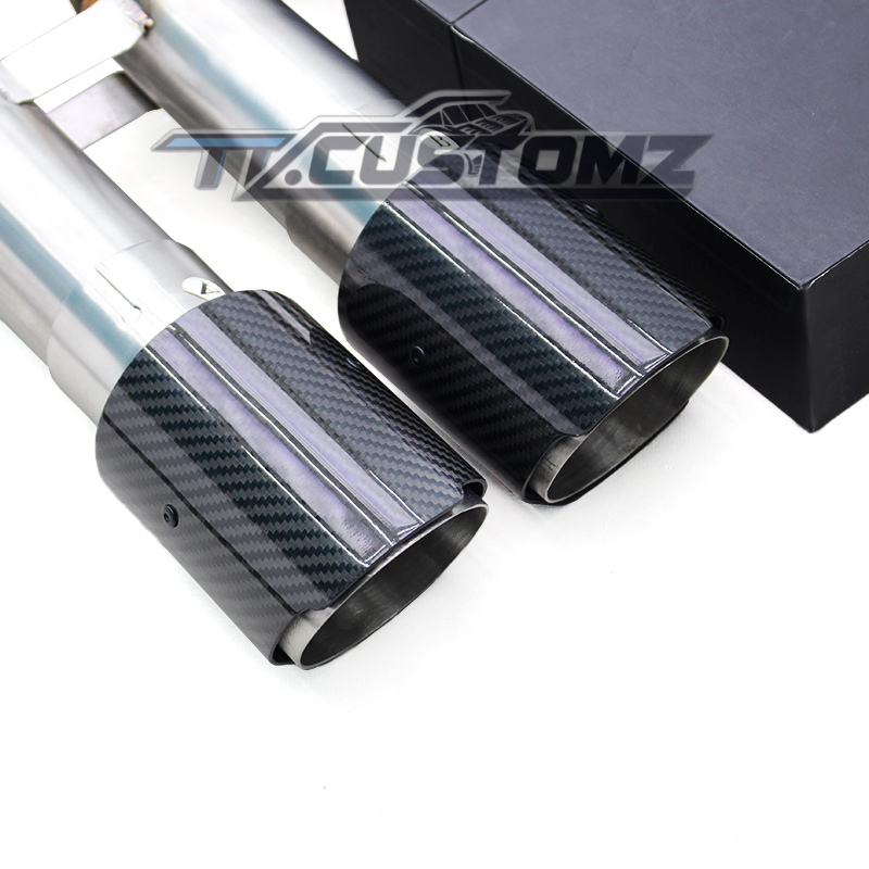 BMW M3/M4 F8X CAT-BACK EXHAUST SYSTEM (VALVETRONIC) TITANIUM / STAINLESS STEEL