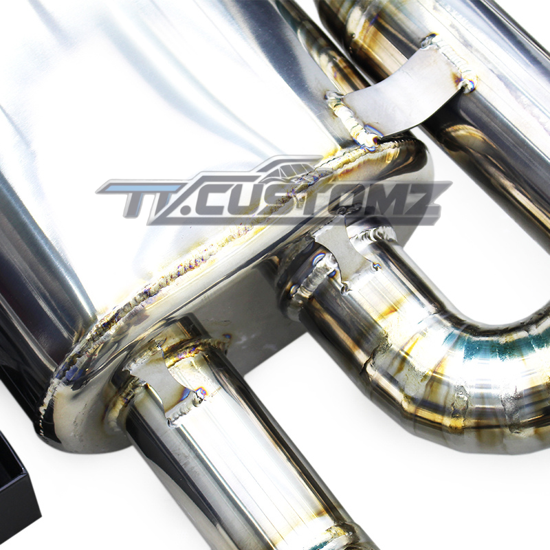 BMW X5M/X6M (F85,F86) CAT-BACK EXHAUST SYSTEM (VALVETRONIC) TITANIUM / STAINLESS STEEL