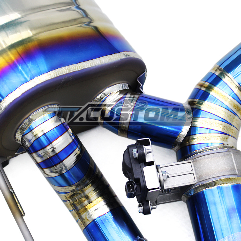 BMW M5 F90 CAT-BACK EXHAUST SYSTEM (VALVETRONIC) TITANIUM / STAINLESS STEEL