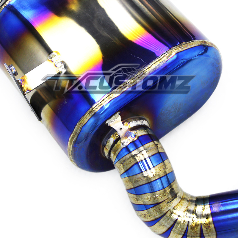 BMW M3/M4 (E90,E92, E93) CAT-BACK EXHAUST SYSTEM (VALVETRONIC) TITANIUM / STAINLESS STEEL