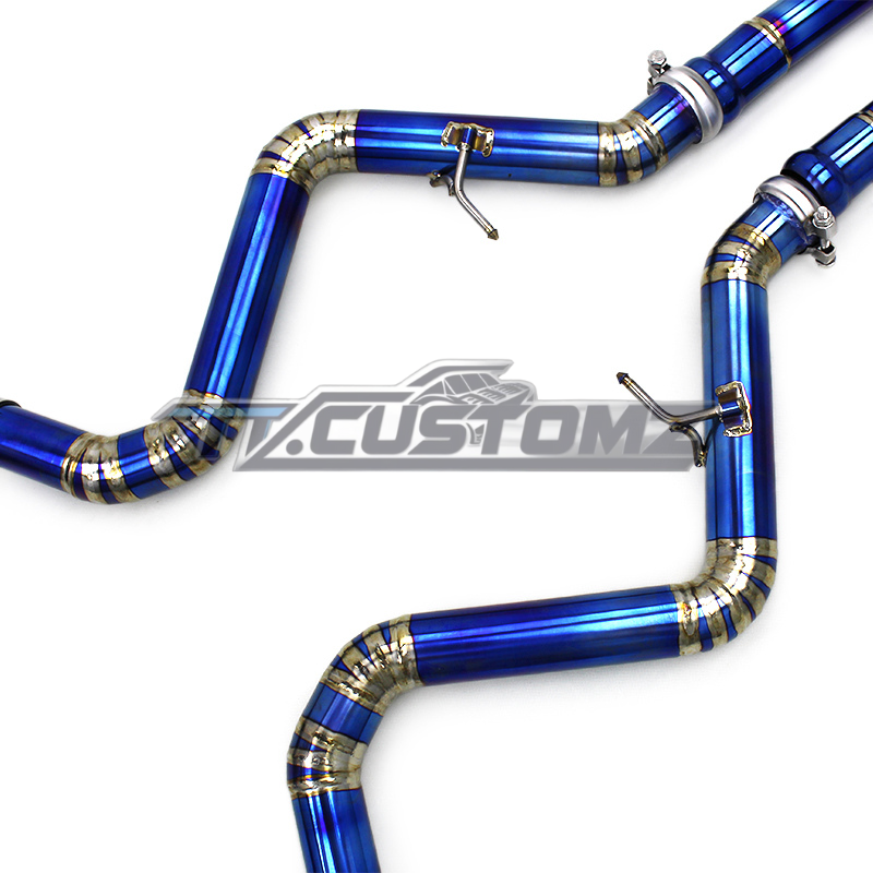 BMW M3/M4 (E90,E92, E93) CAT-BACK EXHAUST SYSTEM (VALVETRONIC) TITANIUM / STAINLESS STEEL