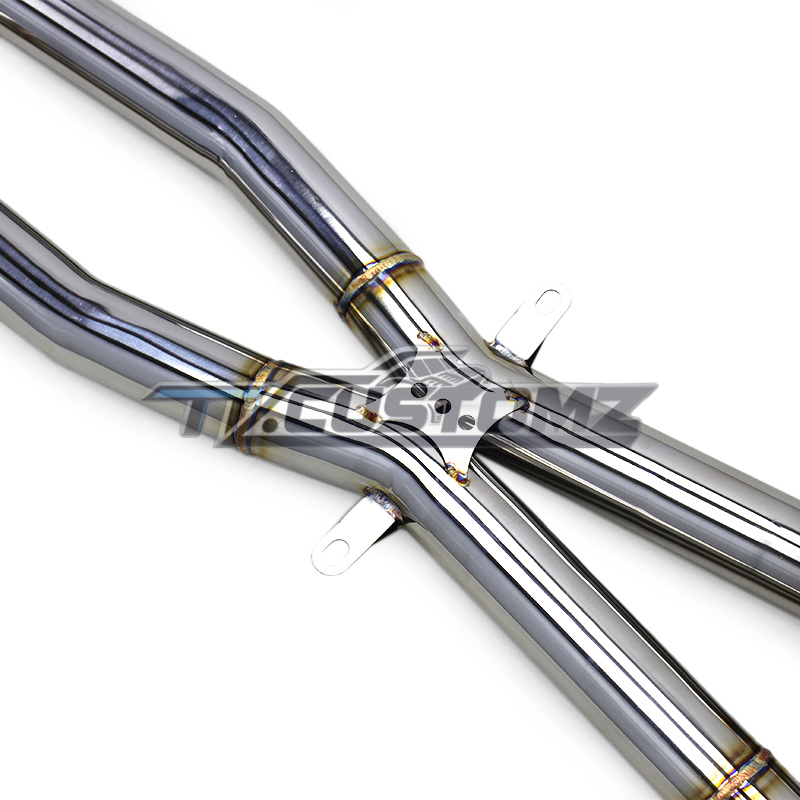 BMW M3/M4 (E90,E92, E93) CAT-BACK EXHAUST SYSTEM (VALVETRONIC) TITANIUM / STAINLESS STEEL