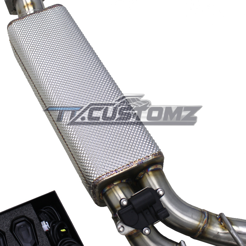 Mercedes G63 (W463 / W464) CAT-BACK EXHAUST SYSTEM (VALVETRONIC) TITANIUM / STAINLESS STEEL