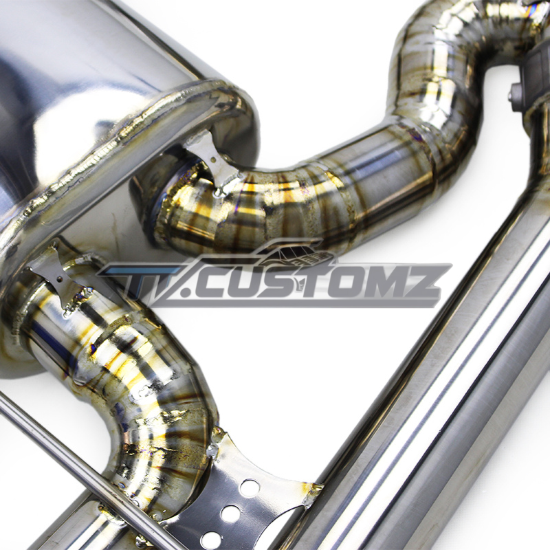 BMW M2 G87 CAT-BACK EXHAUST SYSTEM (VALVETRONIC) TITANIUM / STAINLESS STEEL