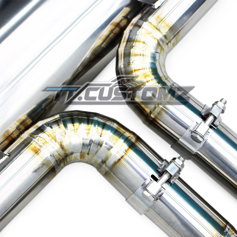 BMW X5M/X6M (F85,F86) CAT-BACK EXHAUST SYSTEM (VALVETRONIC) TITANIUM / STAINLESS STEEL