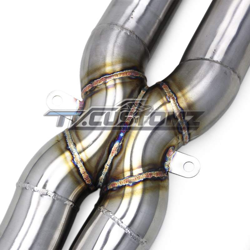 BMW M5/M6 E60 CAT-BACK EXHAUST SYSTEM (VALVETRONIC) TITANIUM / STAINLESS STEEL