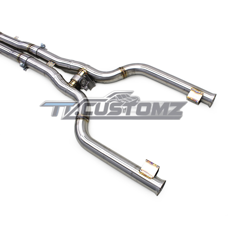 Mercedes C63/C63S W205 CAT-BACK EXHAUST SYSTEM (VALVETRONIC) TITANIUM/ STAINLESS STEEL
