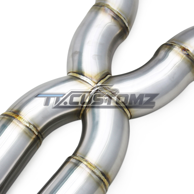 BMW M5 F90 CAT-BACK EXHAUST SYSTEM (VALVETRONIC) TITANIUM / STAINLESS STEEL