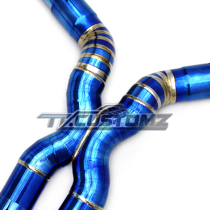 BMW M5 F90 CAT-BACK EXHAUST SYSTEM (VALVETRONIC) TITANIUM / STAINLESS STEEL