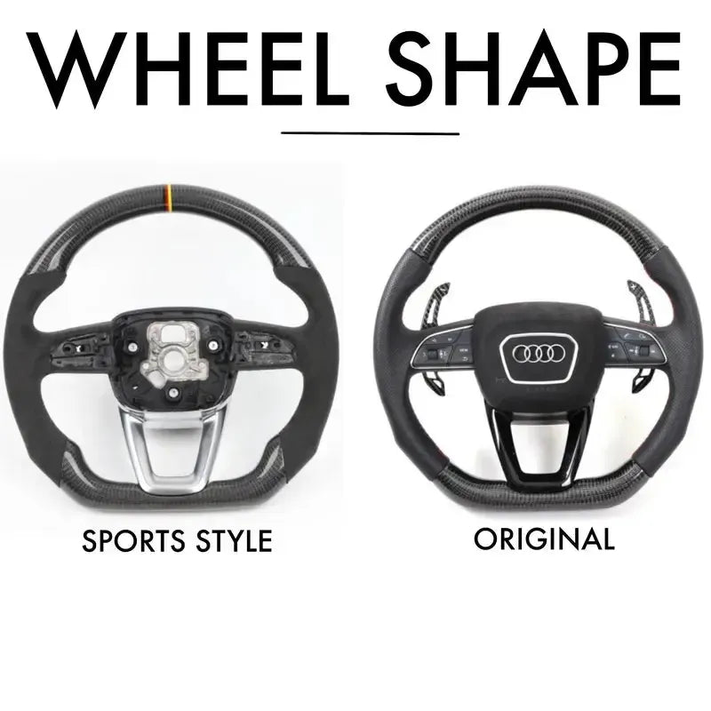 AUDI Q/RS 2023 STYLE CUSTOMIZABLE STEERING WHEEL