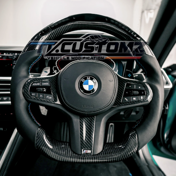 BMW CUSTOMISED STEERING WHEEL - BMW G82 M4