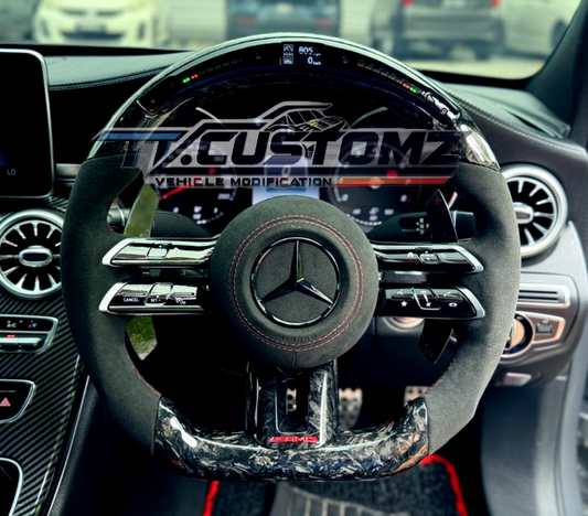 MERCEDES-BENZ 2023 AMG STYLE CUSTOMIZABLE STEERING WHEEL