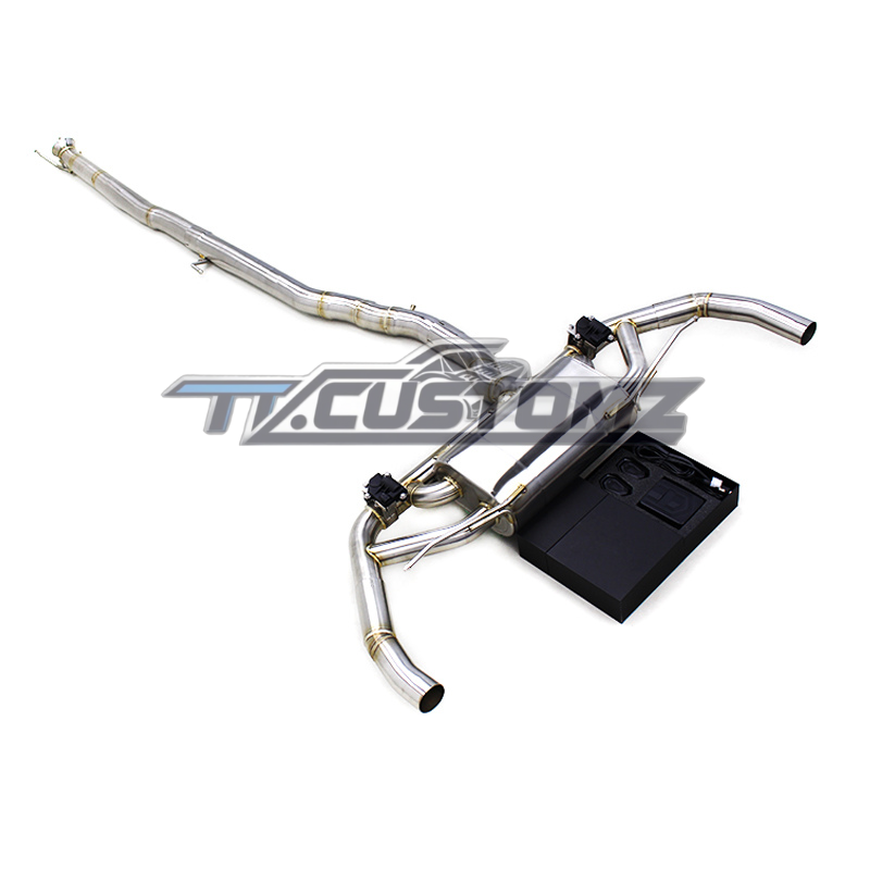 Mercedes A45/ A45S W177 CAT-BACK EXHAUST SYSTEM (VALVETRONIC) TITANIUM / STAINLESS STEEL