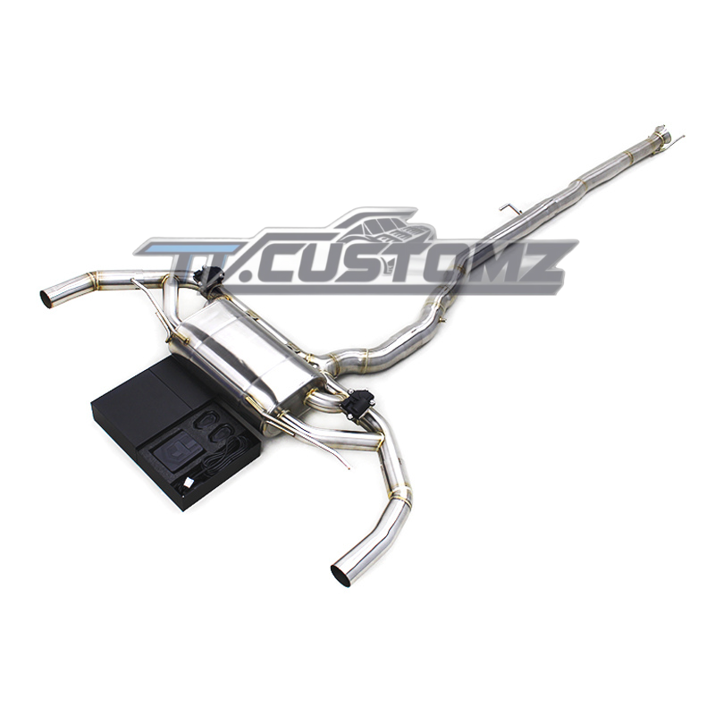 Mercedes A45/ A45S W177 CAT-BACK EXHAUST SYSTEM (VALVETRONIC) TITANIUM / STAINLESS STEEL