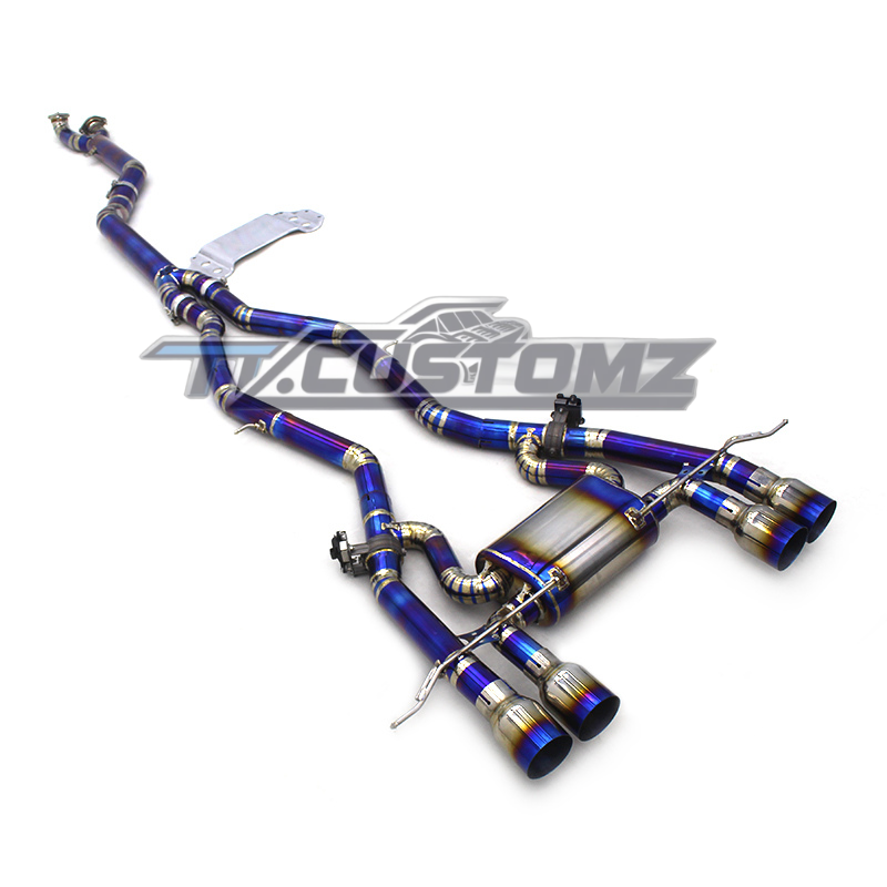 BMW M3/M4 G8X CAT-BACK EXHAUST SYSTEM (VALVETRONIC) TITANIUM / STAINLESS STEEL
