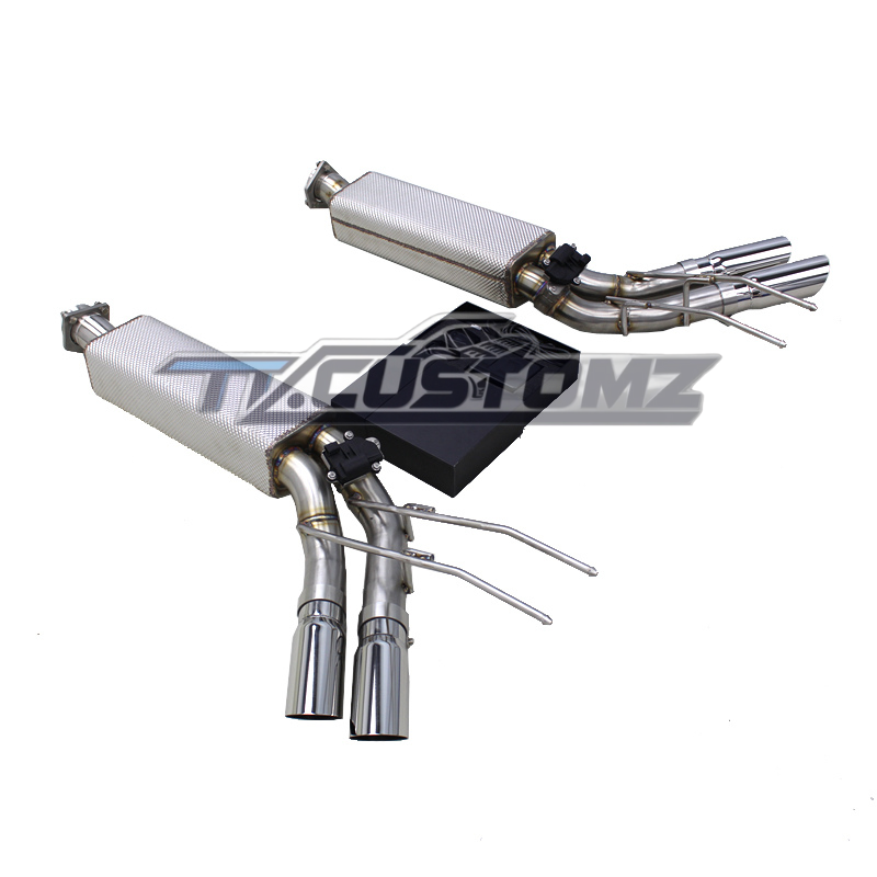 Mercedes G63 (W463 / W464) CAT-BACK EXHAUST SYSTEM (VALVETRONIC) TITANIUM / STAINLESS STEEL