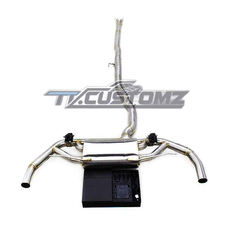 Mercedes A45/ A45S W177 CAT-BACK EXHAUST SYSTEM (VALVETRONIC) TITANIUM / STAINLESS STEEL