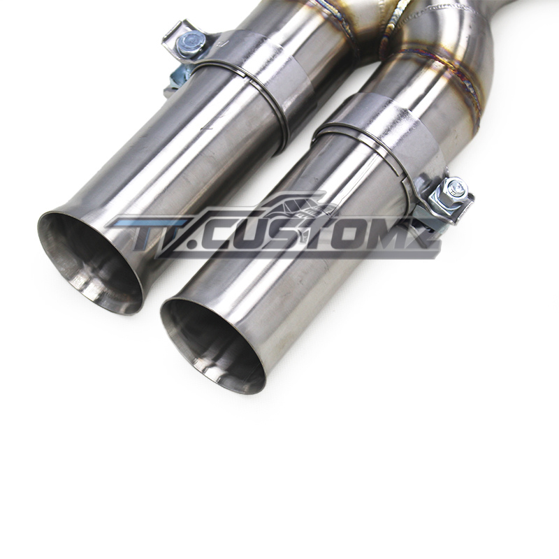 Mercedes C63 W204 VALVETRONIC CAT-BACK EXHAUST SYSTEM STAINLESS STEEL