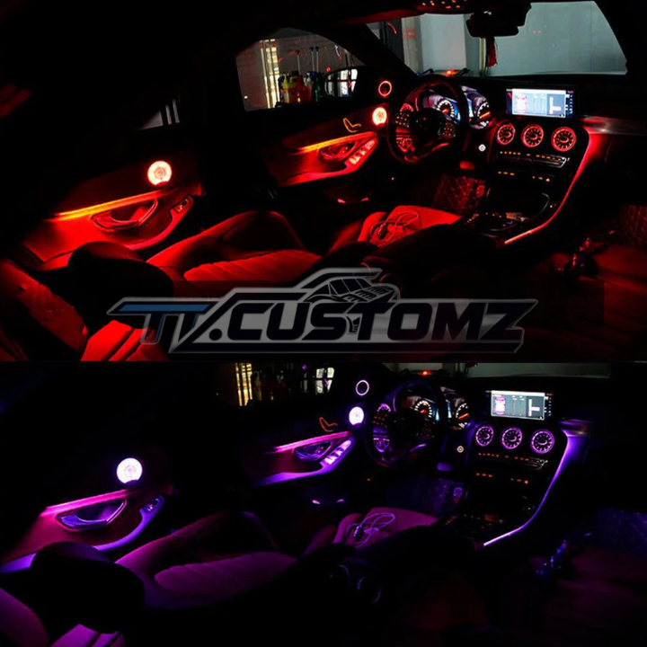 Mercedes Benz C/ GLC Class Complete Ambient Lighting Kit 2015-2021 OEM upgrade