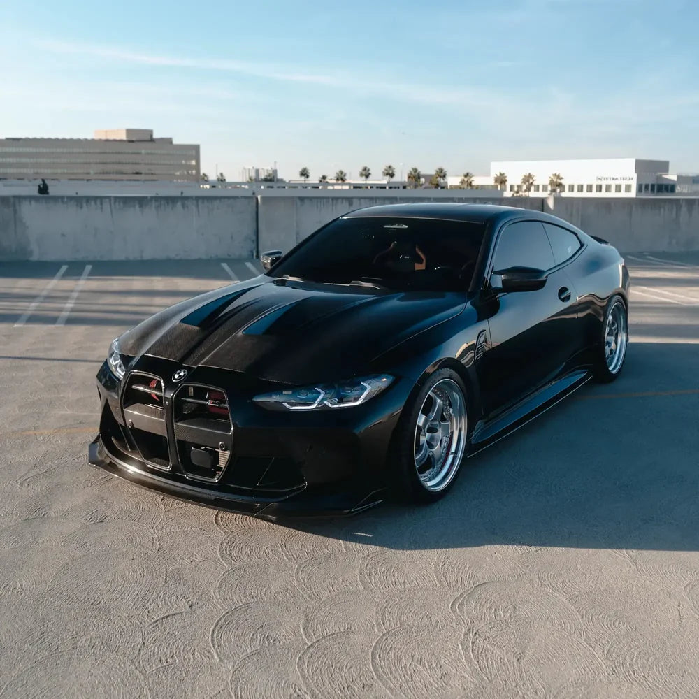 V Style Carbon Fiber Front Lip - BMW G80 M3 & G82/G83 M4