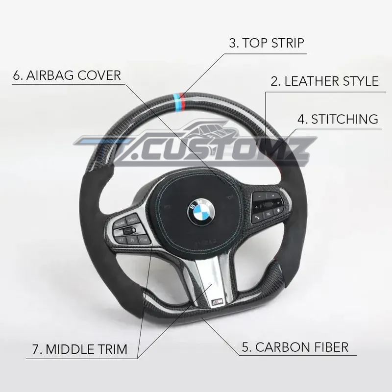 BMW F4X / F9X / G-CHASSIS CUSTOMIZABLE STEERING WHEEL