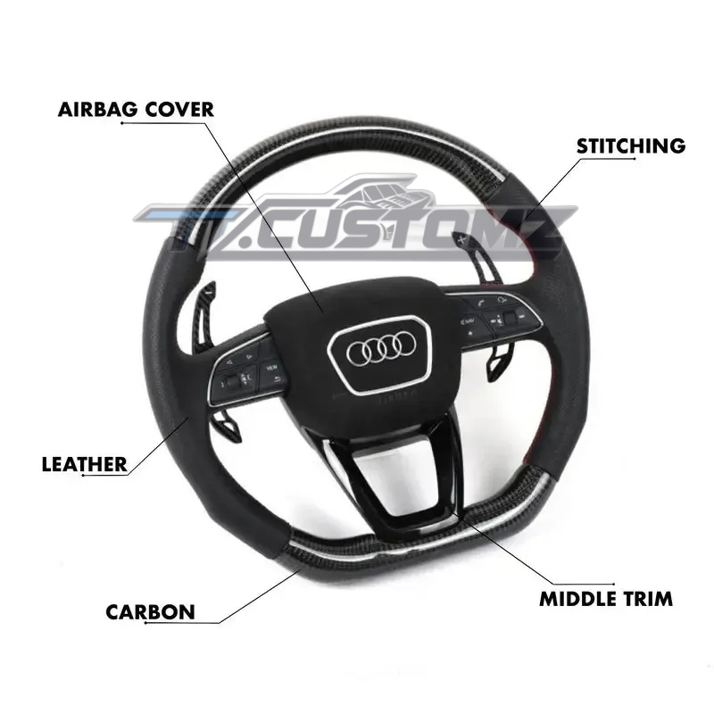 AUDI Q/RS 2023 STYLE CUSTOMIZABLE STEERING WHEEL