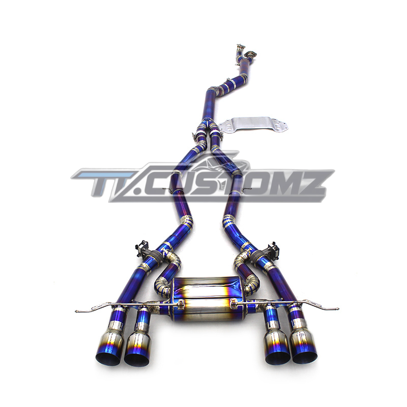 BMW M3/M4 G8X CAT-BACK EXHAUST SYSTEM (VALVETRONIC) TITANIUM / STAINLESS STEEL