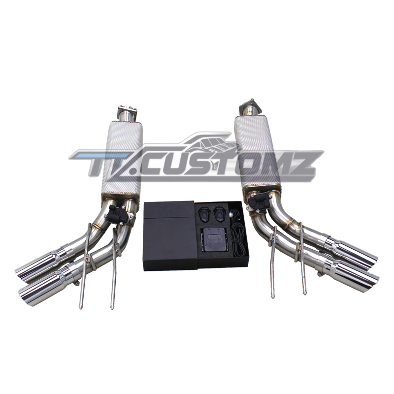 Mercedes G63 (W463 / W464) CAT-BACK EXHAUST SYSTEM (VALVETRONIC) TITANIUM / STAINLESS STEEL