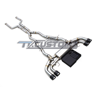 BMW M8 CAT-BACK EXHAUST SYSTEM (VALVETRONIC) TITANIUM / STAINLESS STEEL