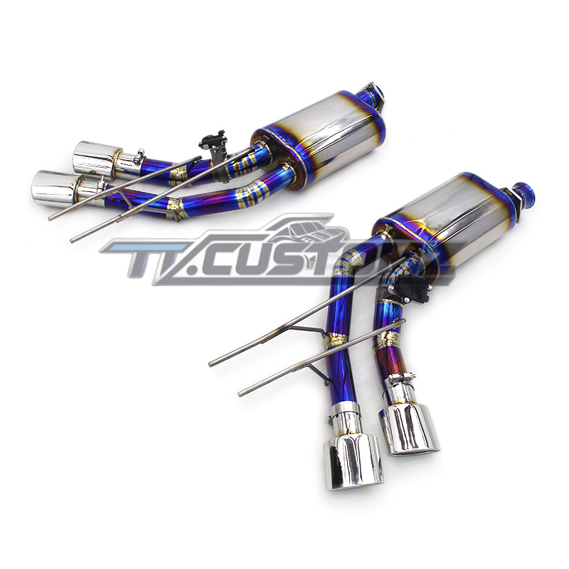 Mercedes G63 (W463 / W464) CAT-BACK EXHAUST SYSTEM (VALVETRONIC) TITANIUM / STAINLESS STEEL