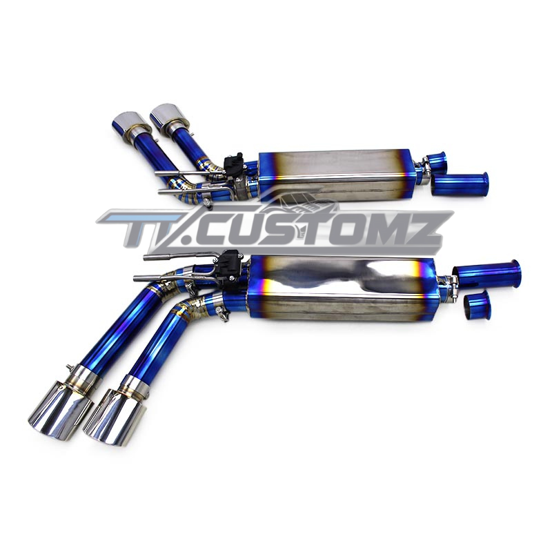 Mercedes G63 (W463 / W464) CAT-BACK EXHAUST SYSTEM (VALVETRONIC) TITANIUM / STAINLESS STEEL