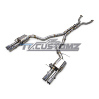 BMW M5/M6 E60 CAT-BACK EXHAUST SYSTEM (VALVETRONIC) TITANIUM / STAINLESS STEEL