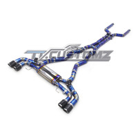 BMW M8 CAT-BACK EXHAUST SYSTEM (VALVETRONIC) TITANIUM / STAINLESS STEEL