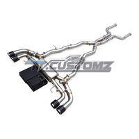 BMW M8 CAT-BACK EXHAUST SYSTEM (VALVETRONIC) TITANIUM / STAINLESS STEEL