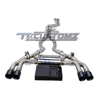 BMW X3M CAT-BACK EXHAUST SYSTEM (VALVETRONIC) TITANIUM / STAINLESS STEEL