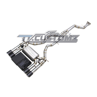 BMW M3/M4 F8X CAT-BACK EXHAUST SYSTEM (VALVETRONIC) TITANIUM / STAINLESS STEEL