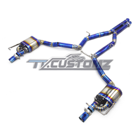 Mercedes E63/E63s (W213 - W212) CAT-BACK EXHAUST SYSTEM (VALVETRONIC) TITANIUM / STAINLESS STEEL