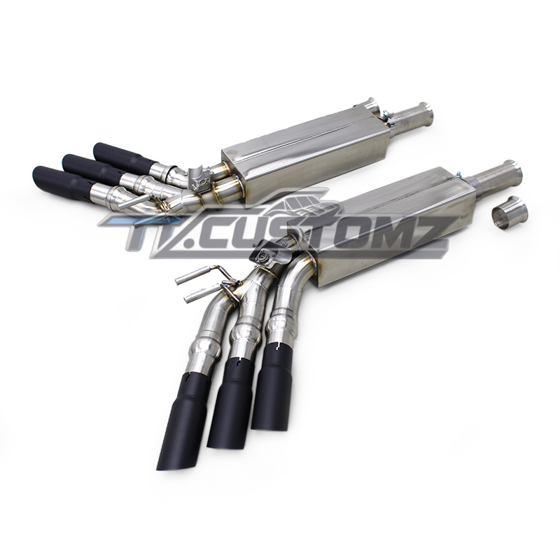 Mercedes G63 (W463 / W464) CAT-BACK EXHAUST SYSTEM (VALVETRONIC) TITANIUM / STAINLESS STEEL