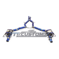 Mercedes E63/E63s (W213 - W212) CAT-BACK EXHAUST SYSTEM (VALVETRONIC) TITANIUM / STAINLESS STEEL
