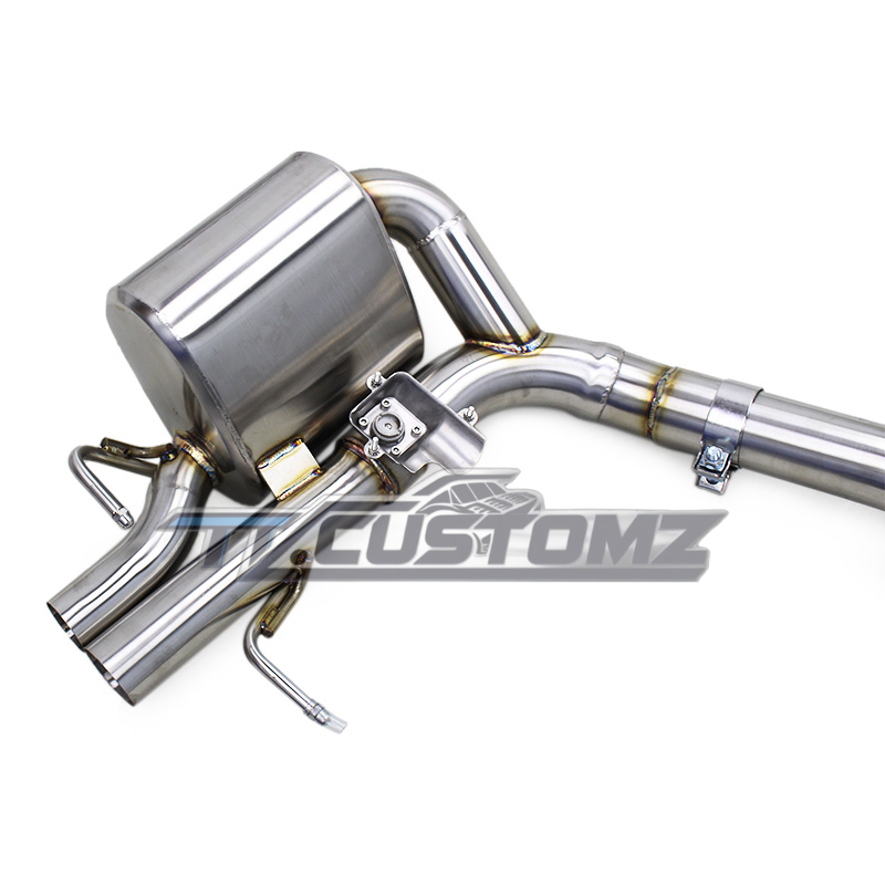 Mercedes C63/C63S W205 CAT-BACK EXHAUST SYSTEM (VALVETRONIC) TITANIUM/ STAINLESS STEEL