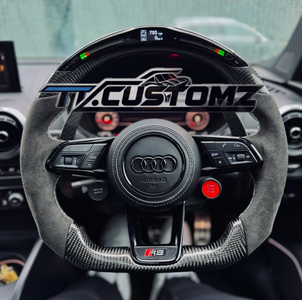Audi A3 (2017) CUSTOMISED STEERING WHEEL PACKAGE