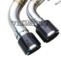 BMW M8 CAT-BACK EXHAUST SYSTEM (VALVETRONIC) TITANIUM / STAINLESS STEEL
