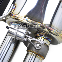 BMW M3/M4 (E90,E92, E93) CAT-BACK EXHAUST SYSTEM (VALVETRONIC) TITANIUM / STAINLESS STEEL
